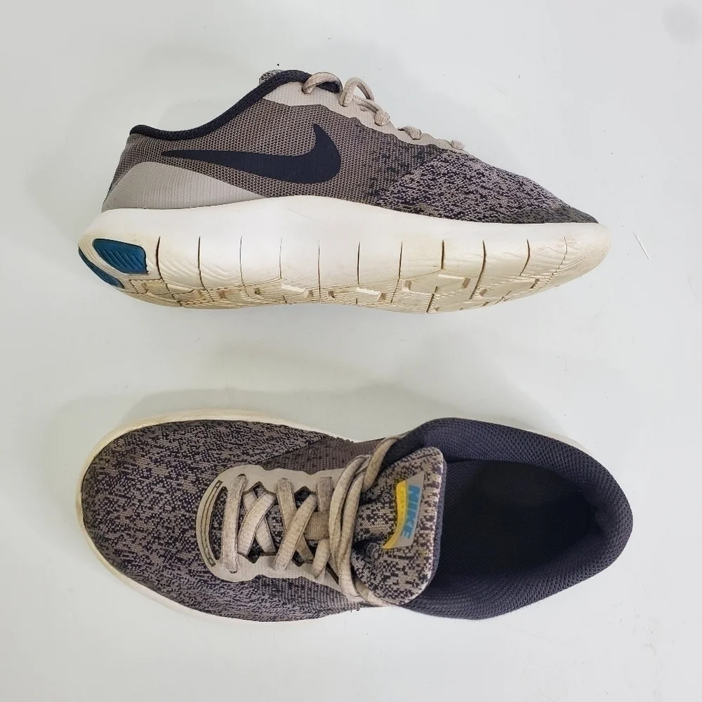 Nike Shoes Size 4.5 Youth 6 Women Flex Contact Sneakers s Athletic Gray